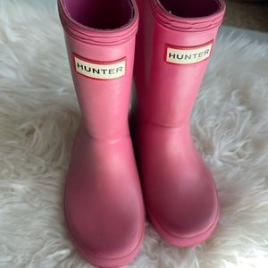 Hunter girls boots
